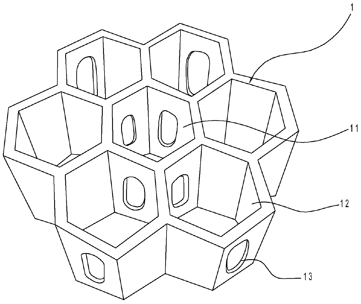 Manufacturing device and manufacturing method of all-ceramic porous serial structured packing
