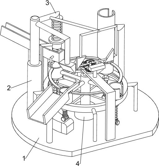 Ball valve pressing type assembling equipment