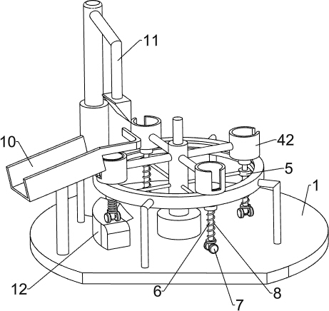 Ball valve pressing type assembling equipment