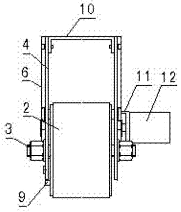 Anti-skid wheels of track inspection trolley