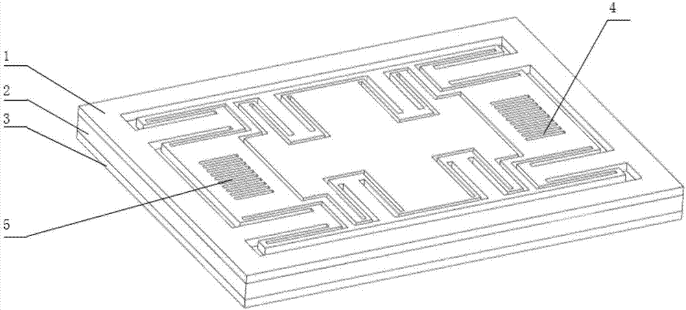 Self-decoupling micro-gyroscope device for nano-optical grating