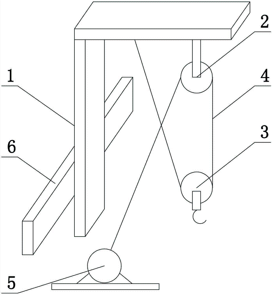 Lifting device of isolating switch