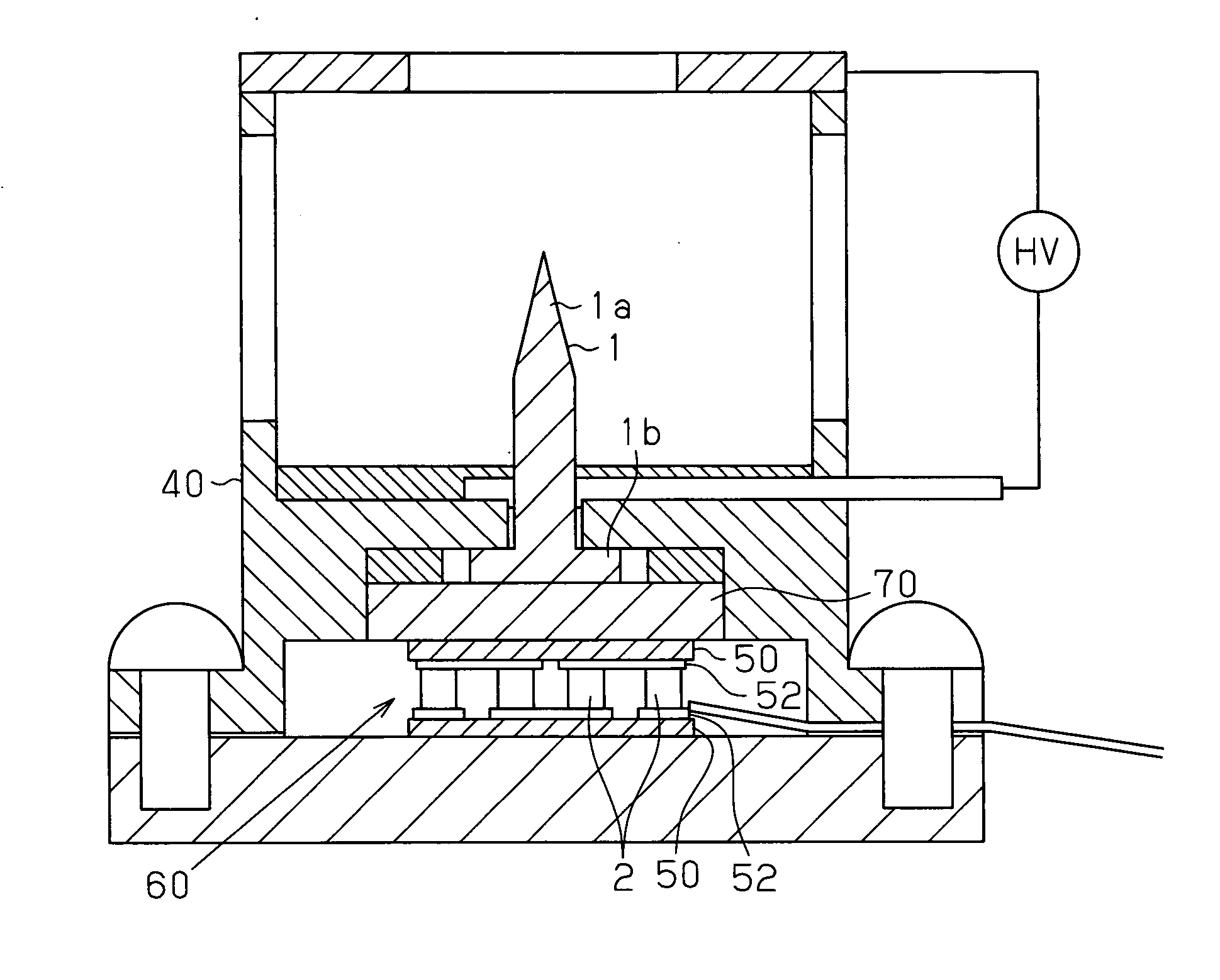 Electrostatic atomization device