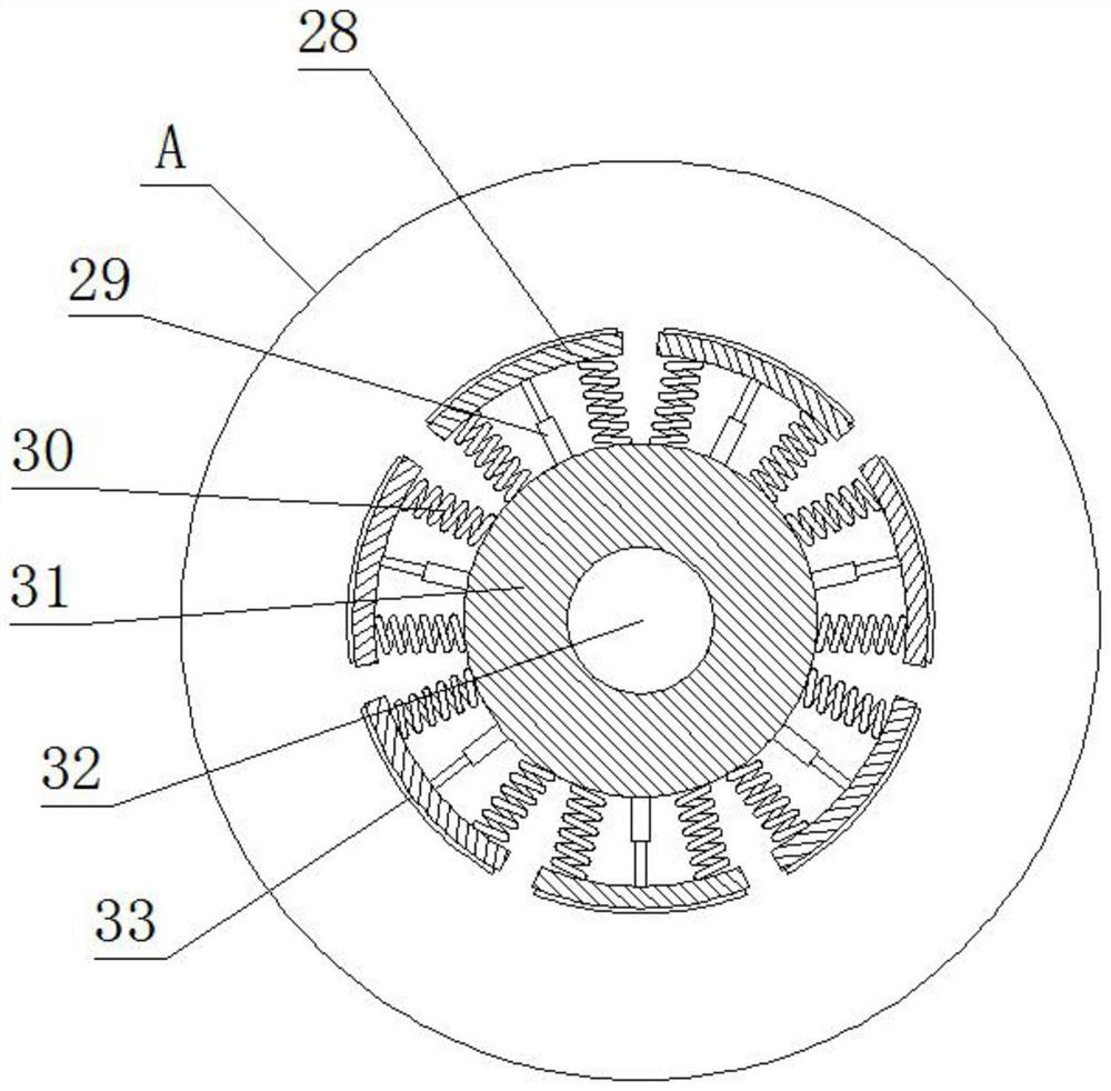 Water squeezing device for leather processing