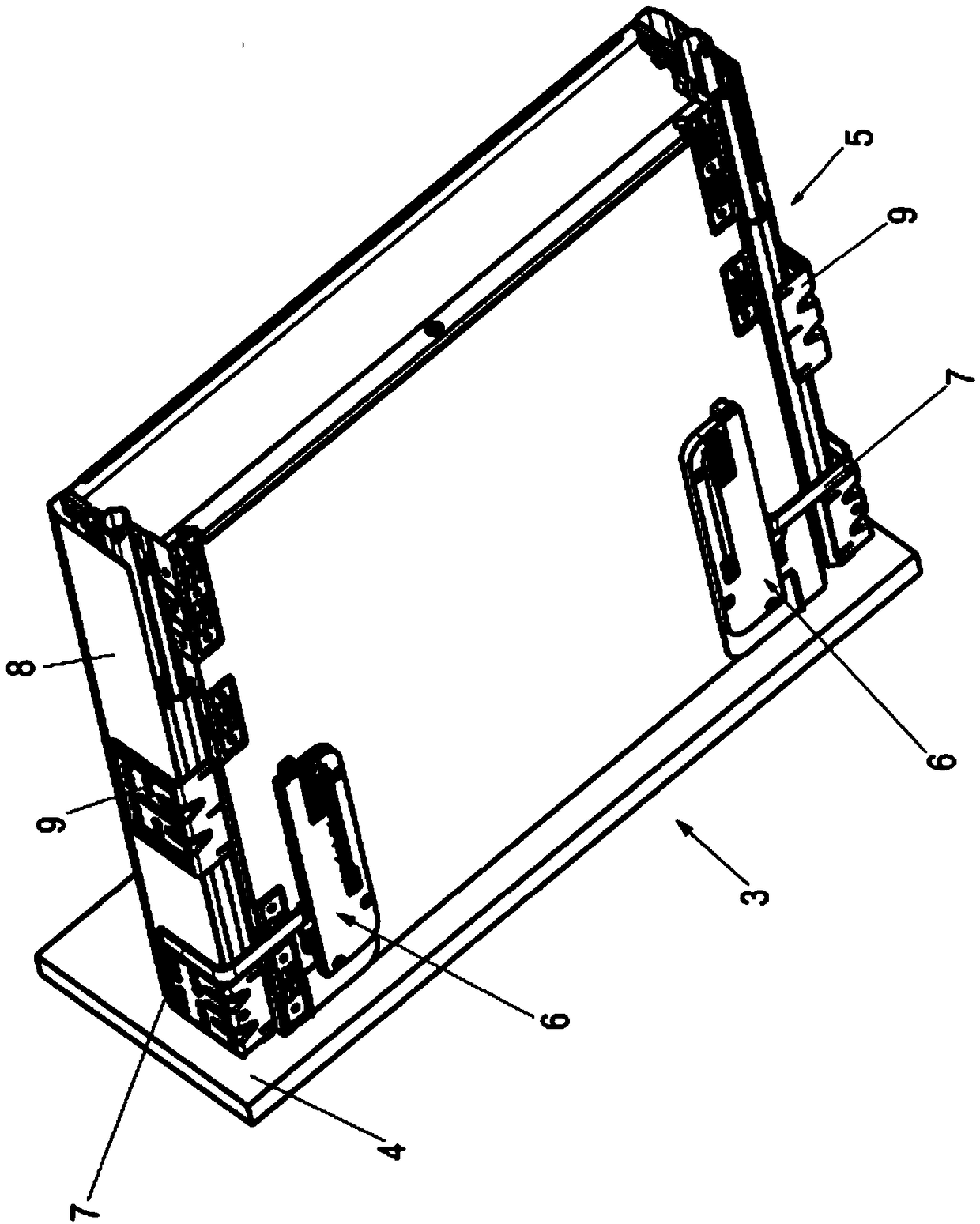 Ejection device for movable furniture part, and piece of furniture