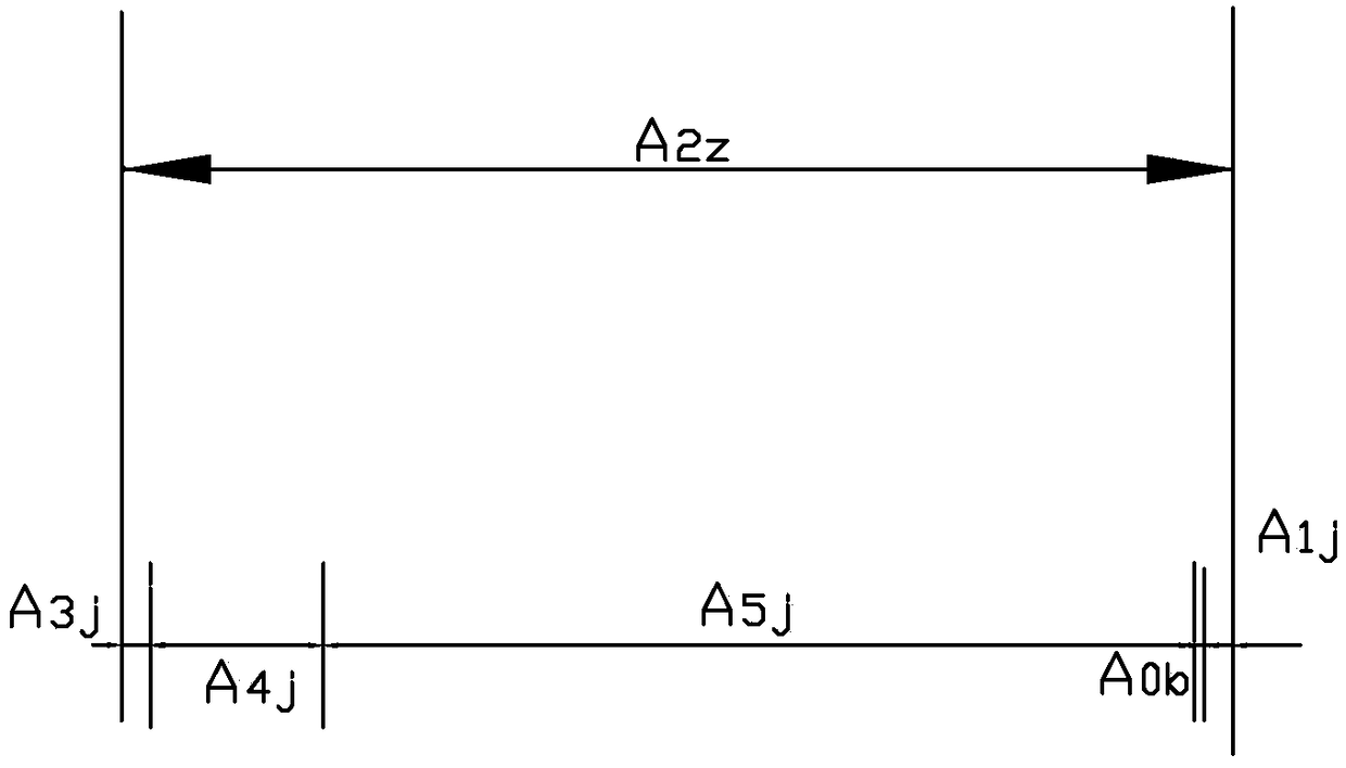 Two-dimensional modeling method for determination of axial clearance of gearbox