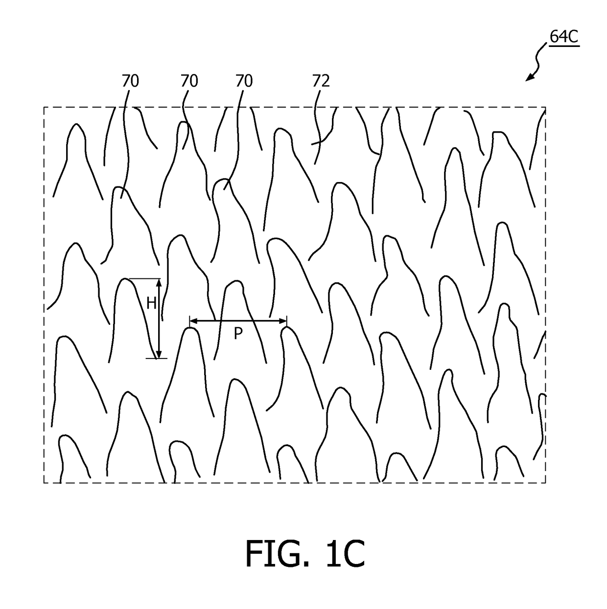 Engineered surface for providing low friction and improved comfort on devices that contact the skin or other external tissue of the user