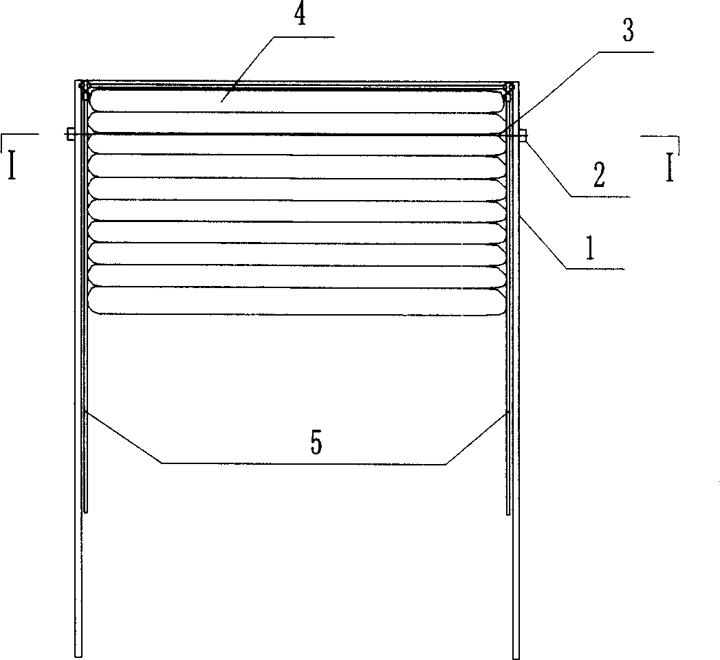 Water-retaining cofferdam structure and construction method thereof