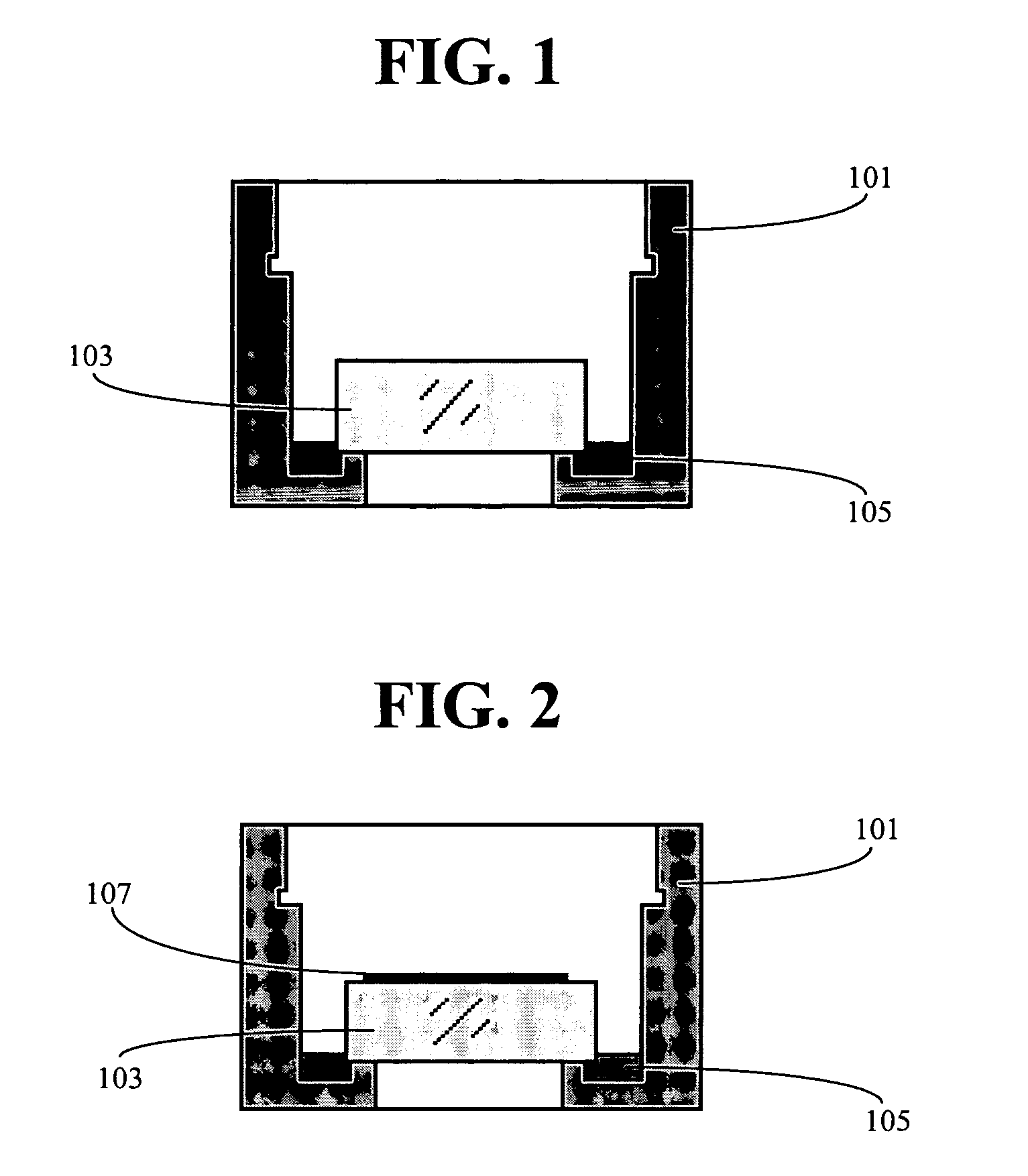 Device comprising low outgassing photo or electron beam cured rubbery polymer material