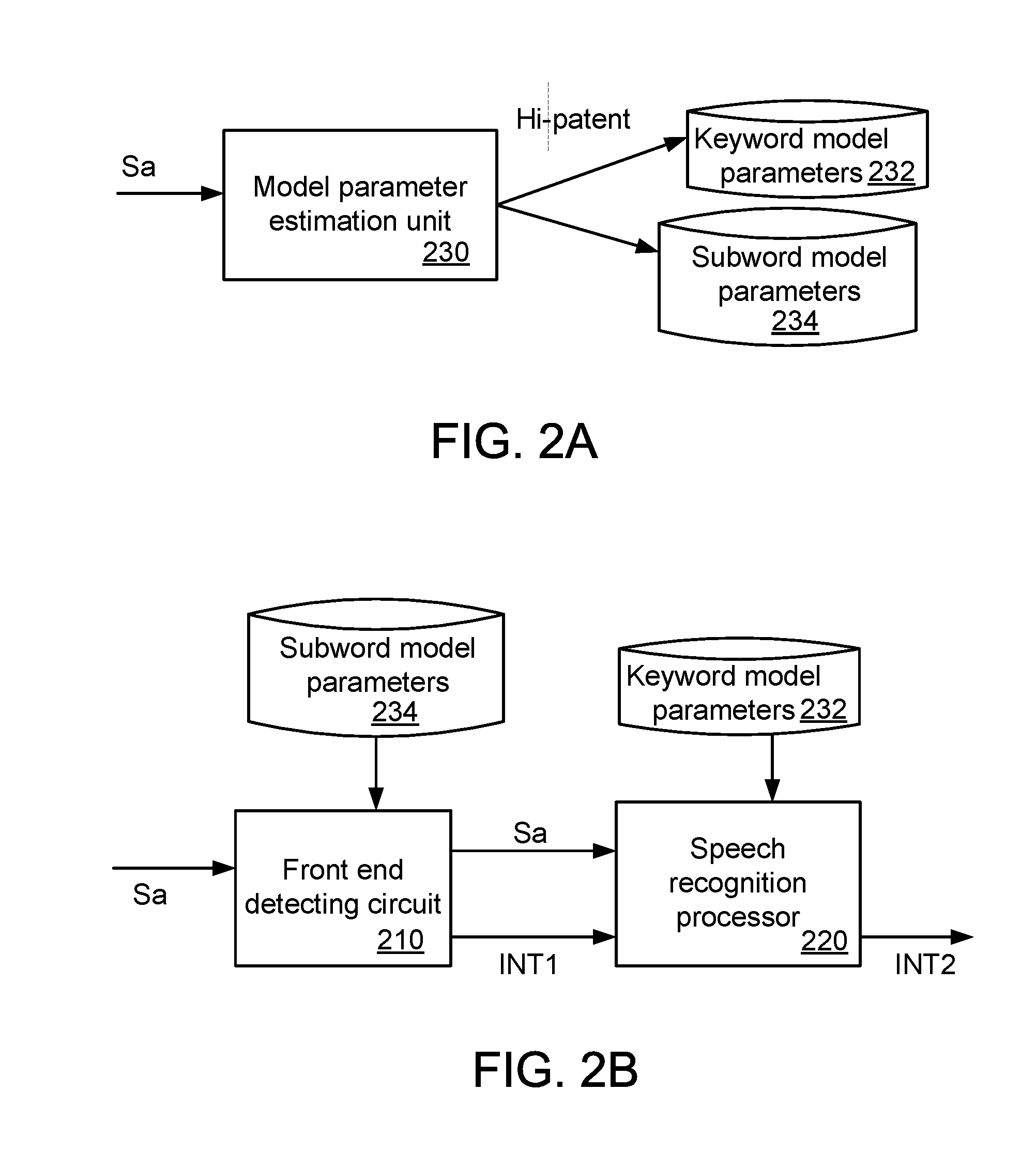 Voice wakeup detecting device with digital microphone and associated method