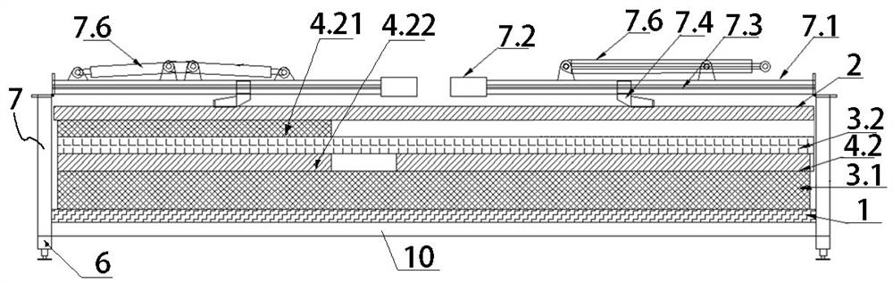 A self-unloading intelligent folding shelter and its self-unloading and folding method