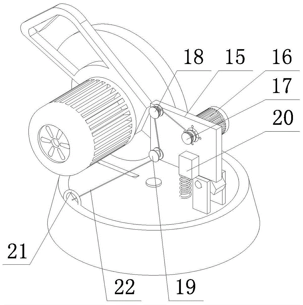 Automatic cutting device for rod body