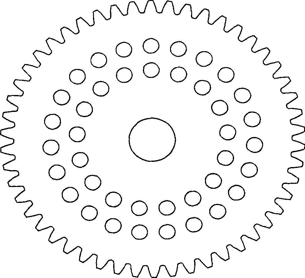 Production process of Planetary gear sheet etching method
