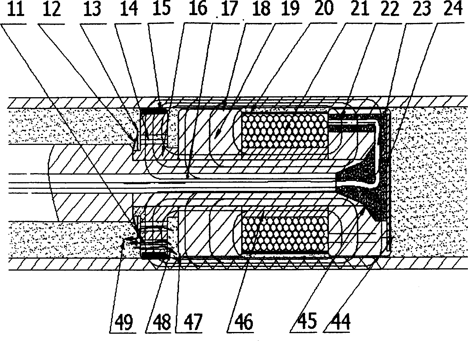 Magnetorheological suspensions damping device for automobile suspension system