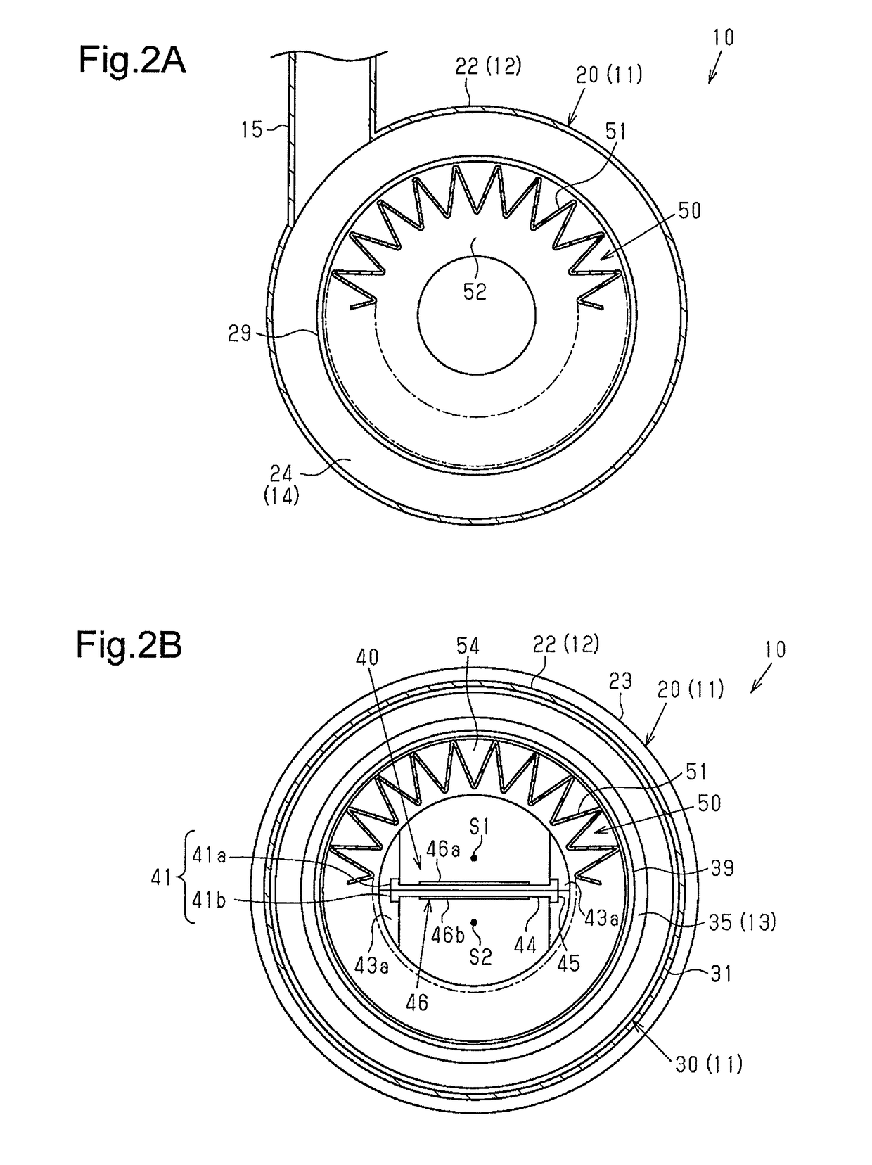 Tubular air cleaner for internal combustion engine