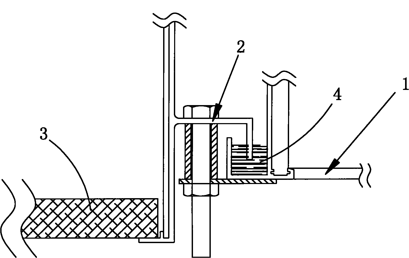 Box structure for filter