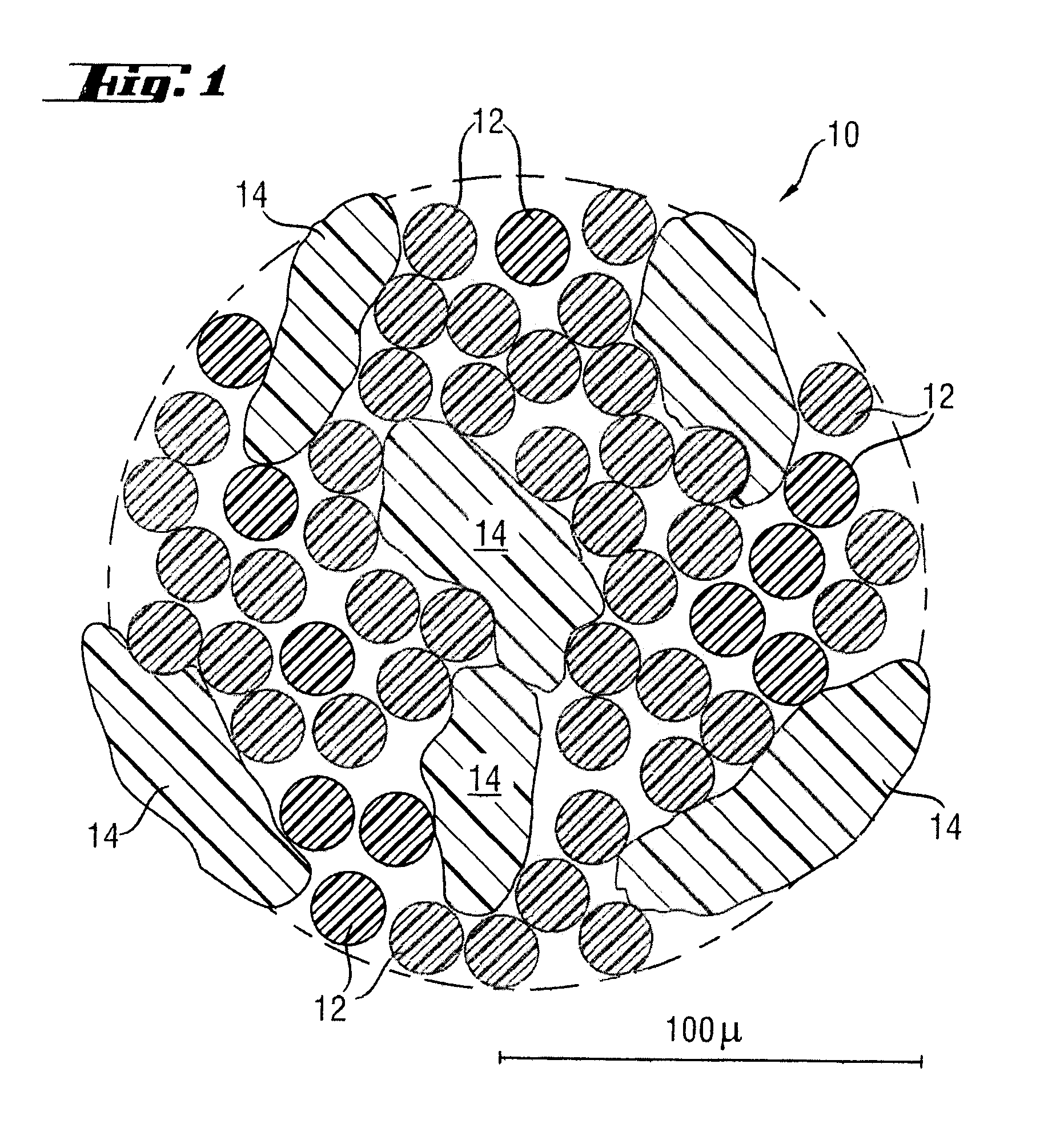 Plastic glide layer and sliding element with such