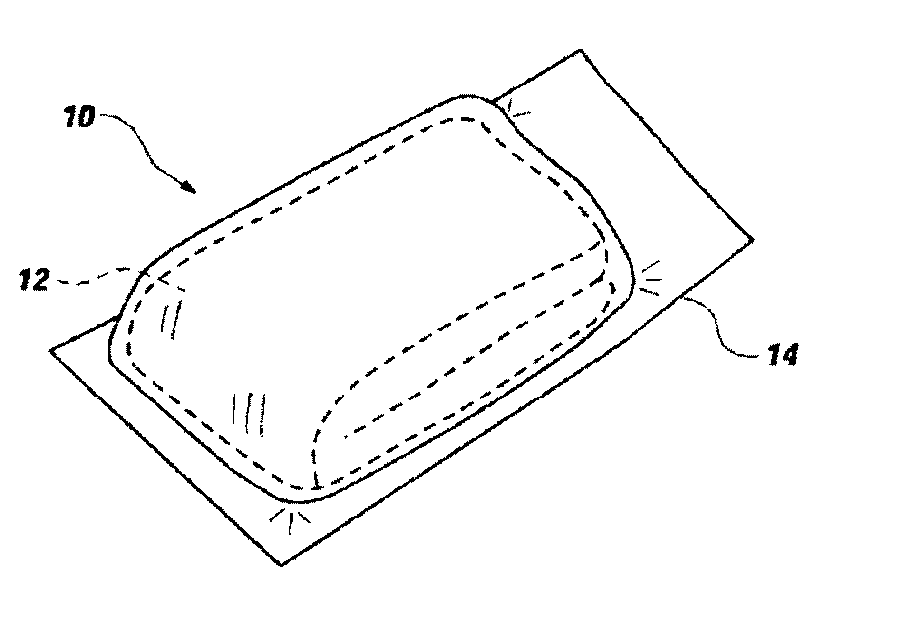 Vacuum-sealing diaper in vacuum chamber