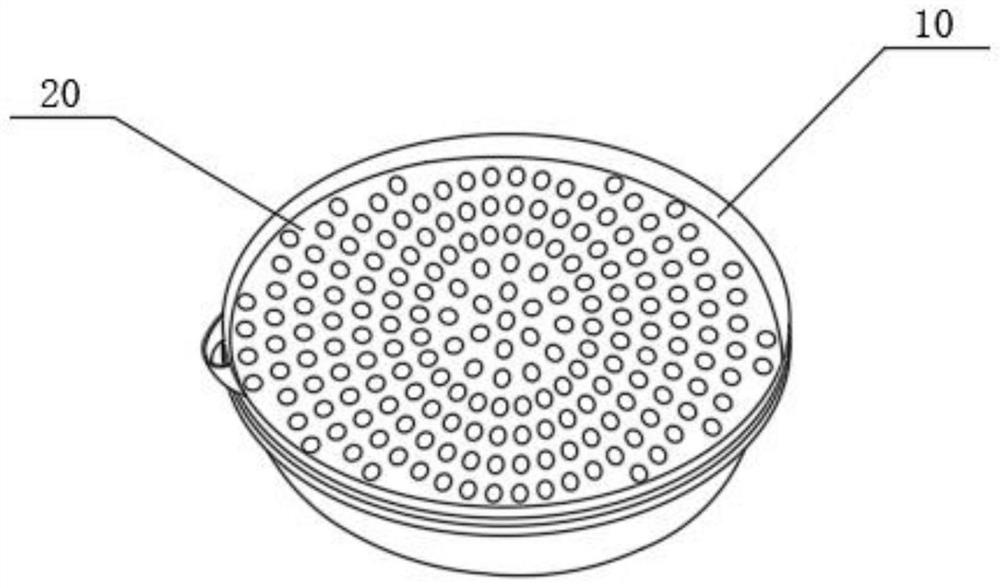 Formula of bowl-shaped cake and making process of bowl-shaped cake