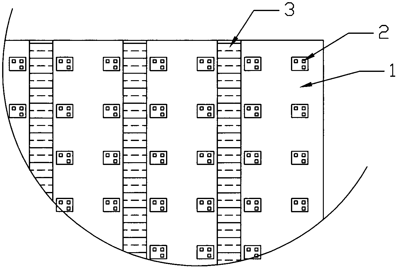 Soft and hard circuit board combined type light-emitting diode (LED) display module