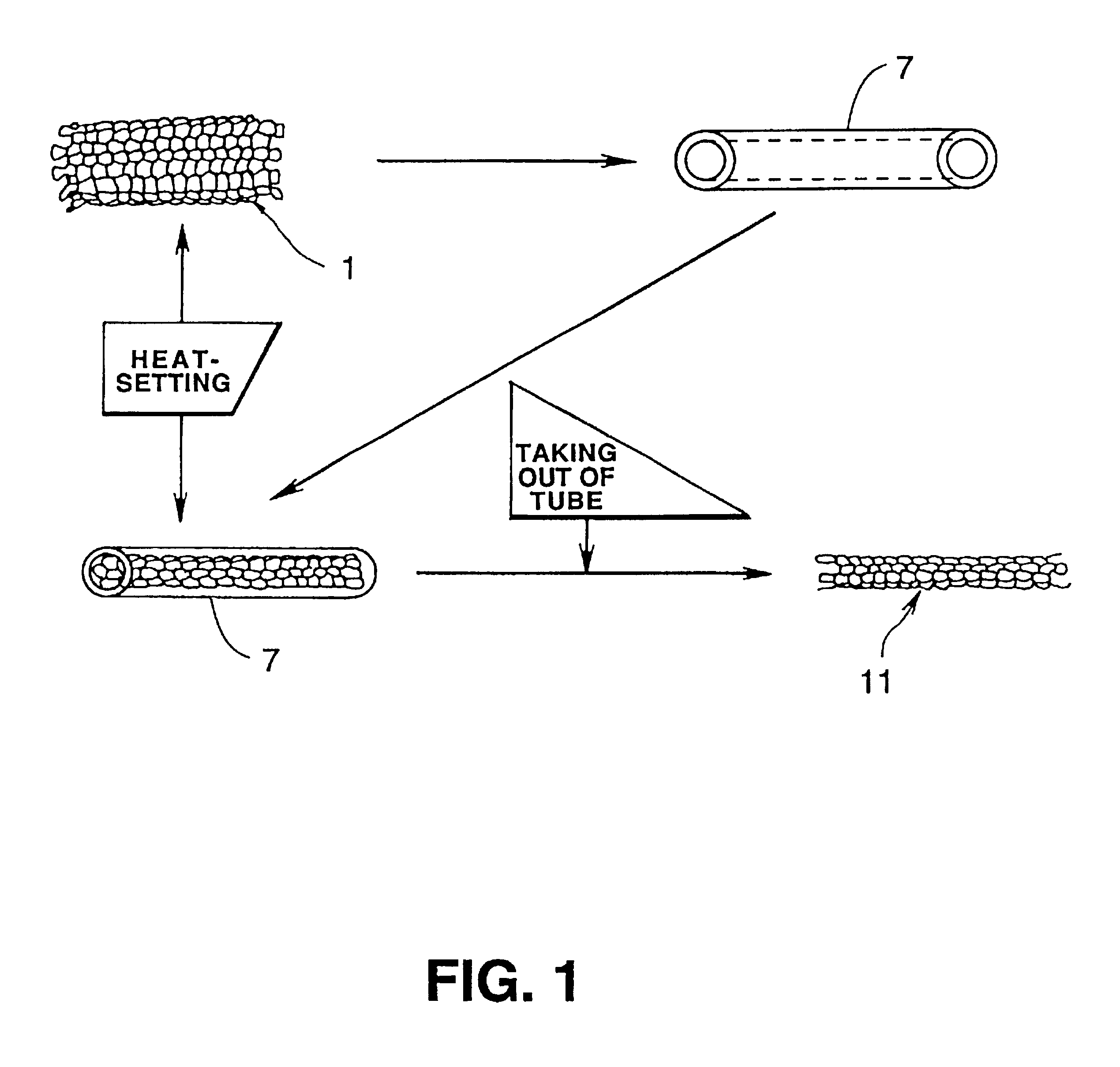 Luminal stent, holding structure therefor and device for attaching luminal stent