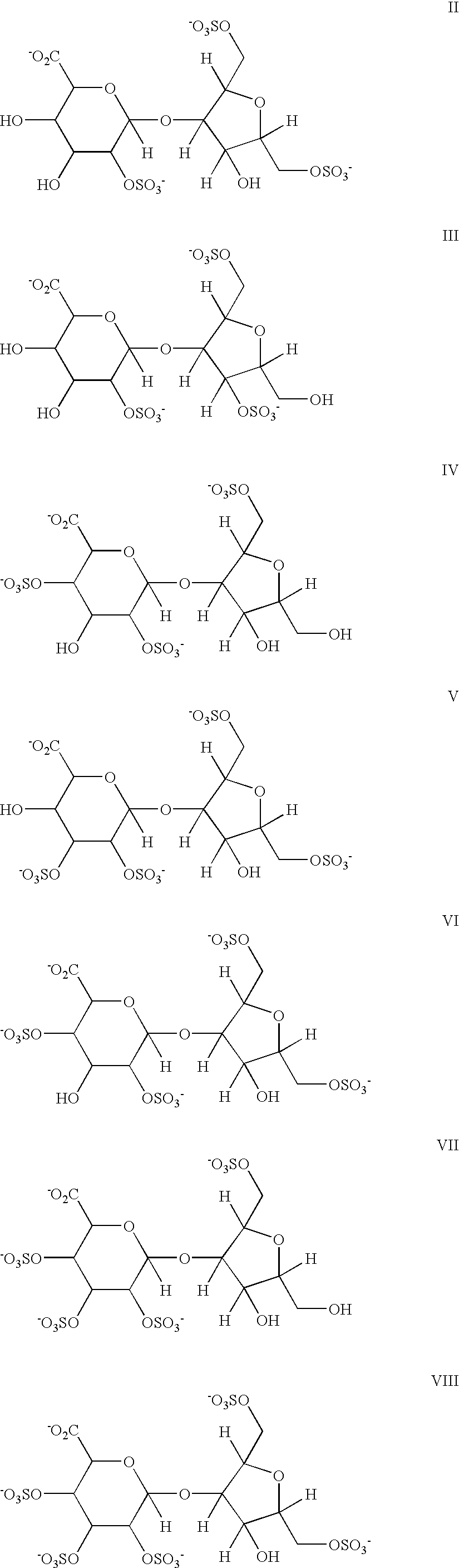 Hypersulfated disaccharides and methods of using the same for the treatment of inflammations