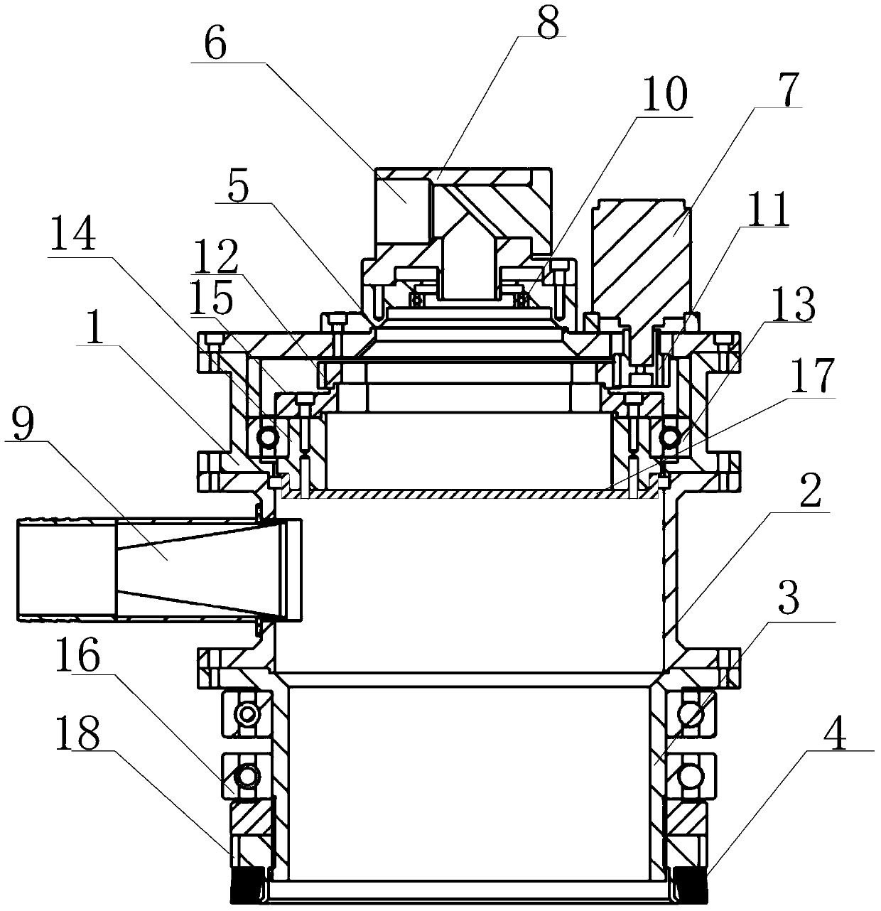 Sealed hood for automatic blasting and descaling