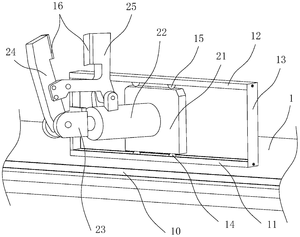 Wire harness connector assembly device