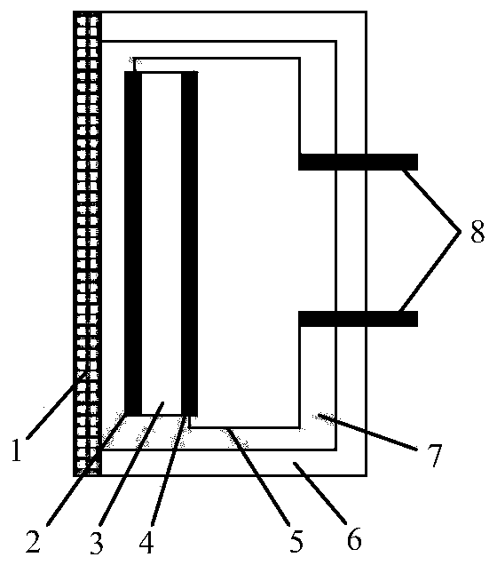 A high-sensitivity flexoelectric sensor for shock wave detection