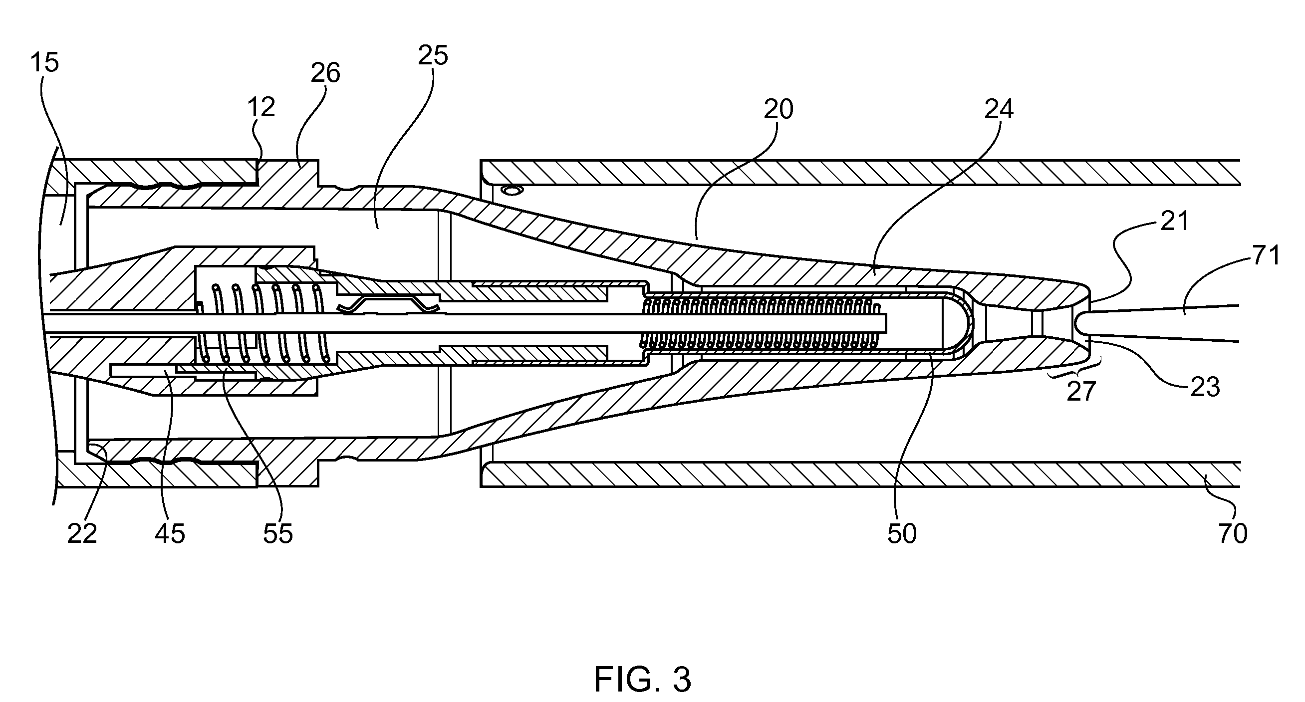 Cosmetic dispensing devices containing heating elements