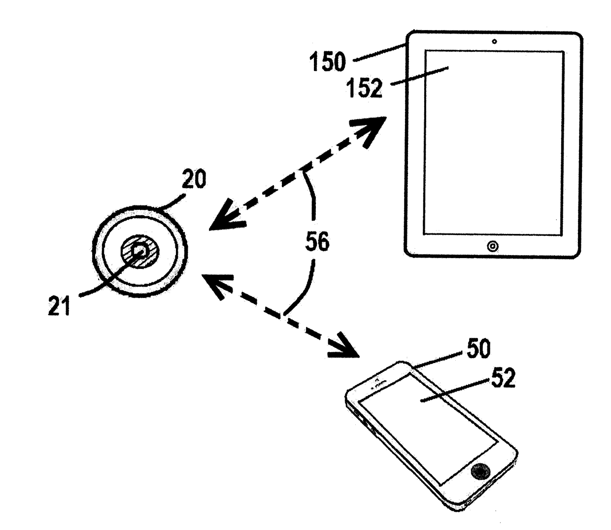 Wireless sensor or device, portable or detachable from either a motorized or unmotorized vehicle,  connected via a phone or electronic tablet application system