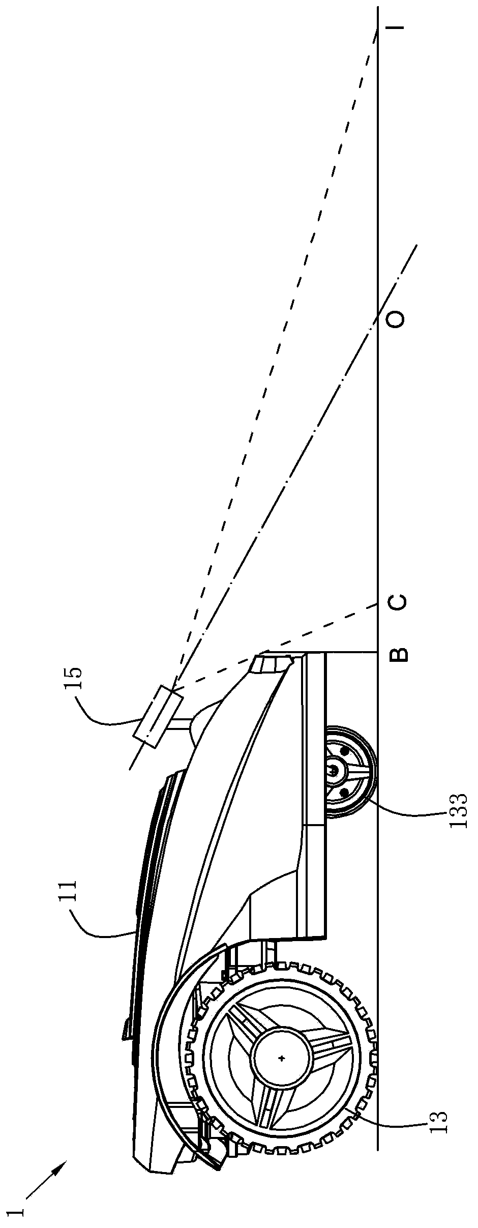 Automatic walking equipment and method for automatic walking equipment to return to stop station