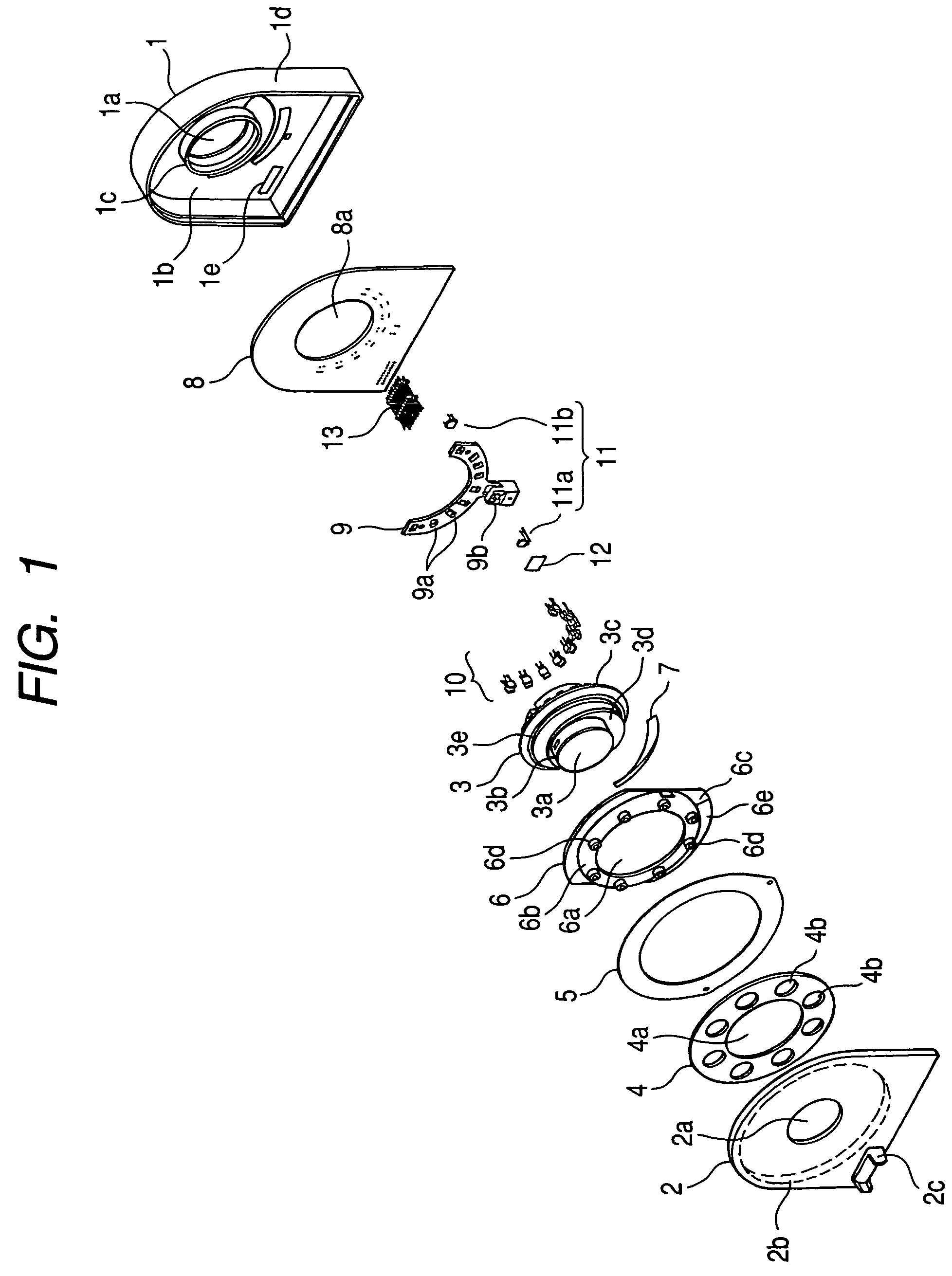 Rotation detecting device and automobile with the same