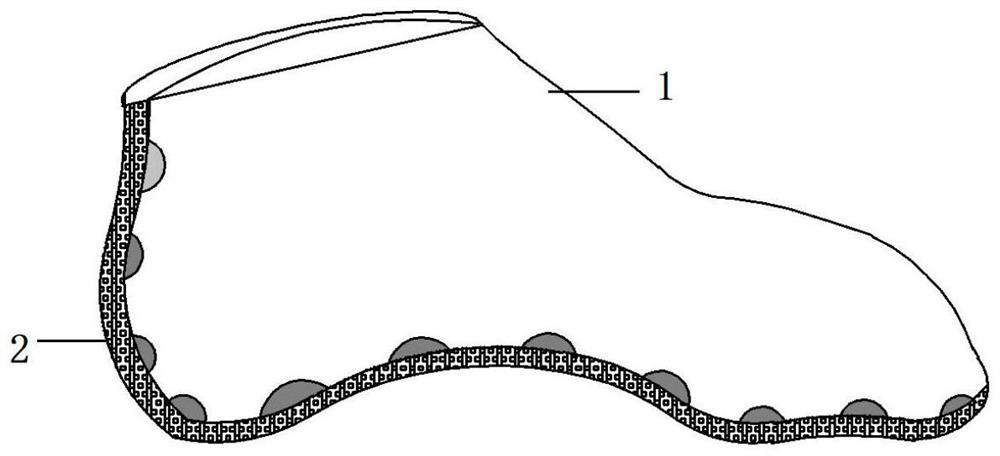 Wearable transcutaneous electrical nerve stimulation sock