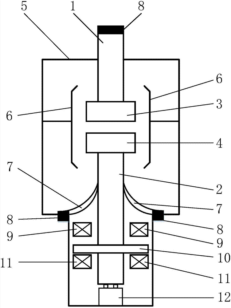 Automatic operating vacuum arc extinguish chamber and automatic operating method thereof
