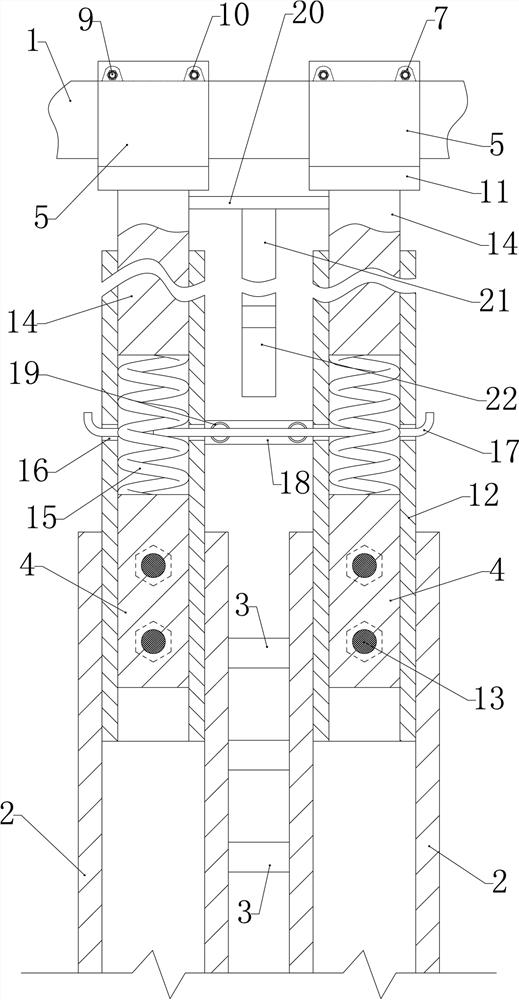 A comprehensive seismic steel structure and its installation and construction method