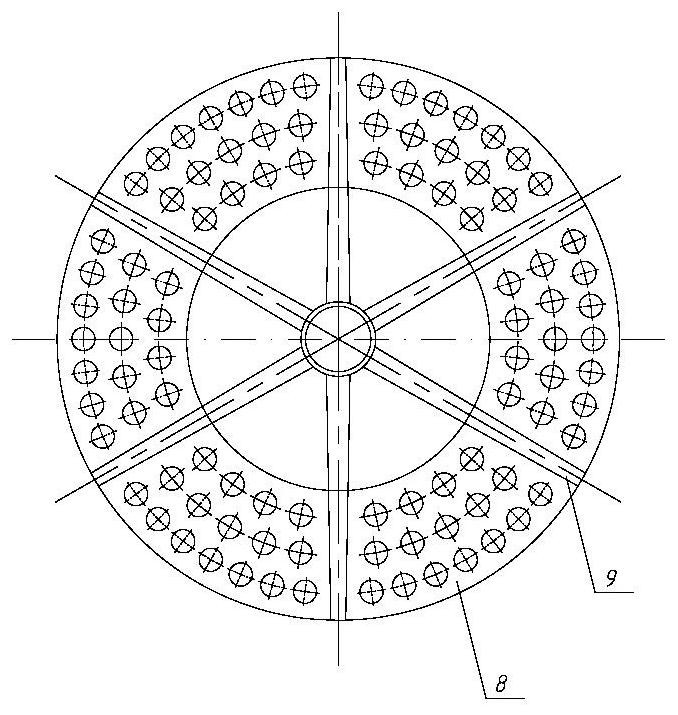 A high-viscosity polymer polycondensation reactor based on a combined stirring mechanism