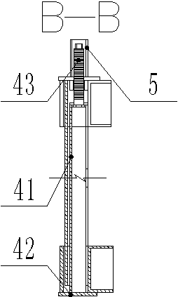 Novel tool type rectangular column mold reinforcing device
