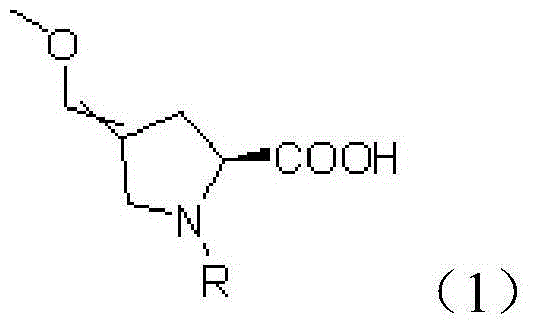 (4S)-N-Boc-4-methoxymethyl-L-proline synthesis method