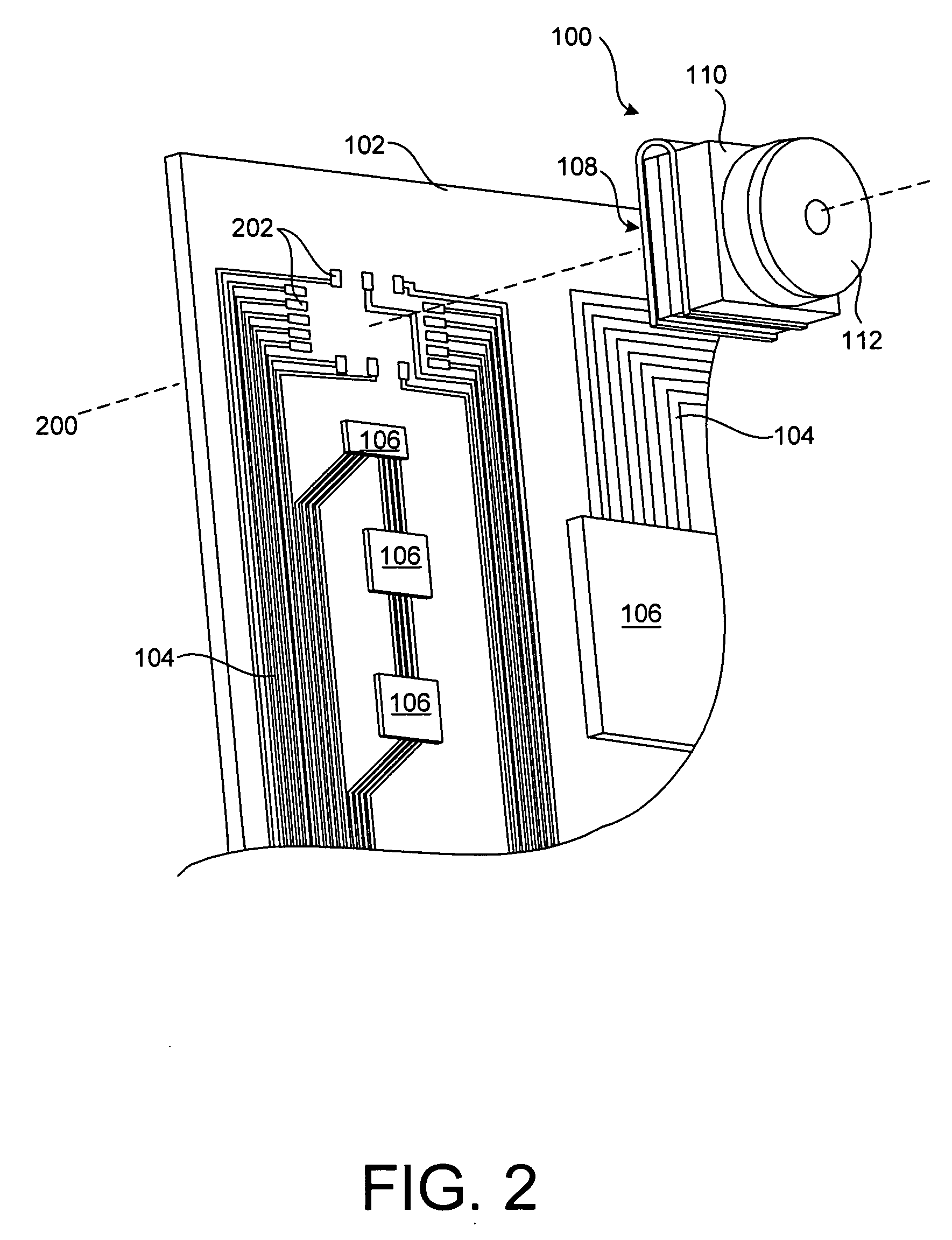Folded package camera module and method of manufacture