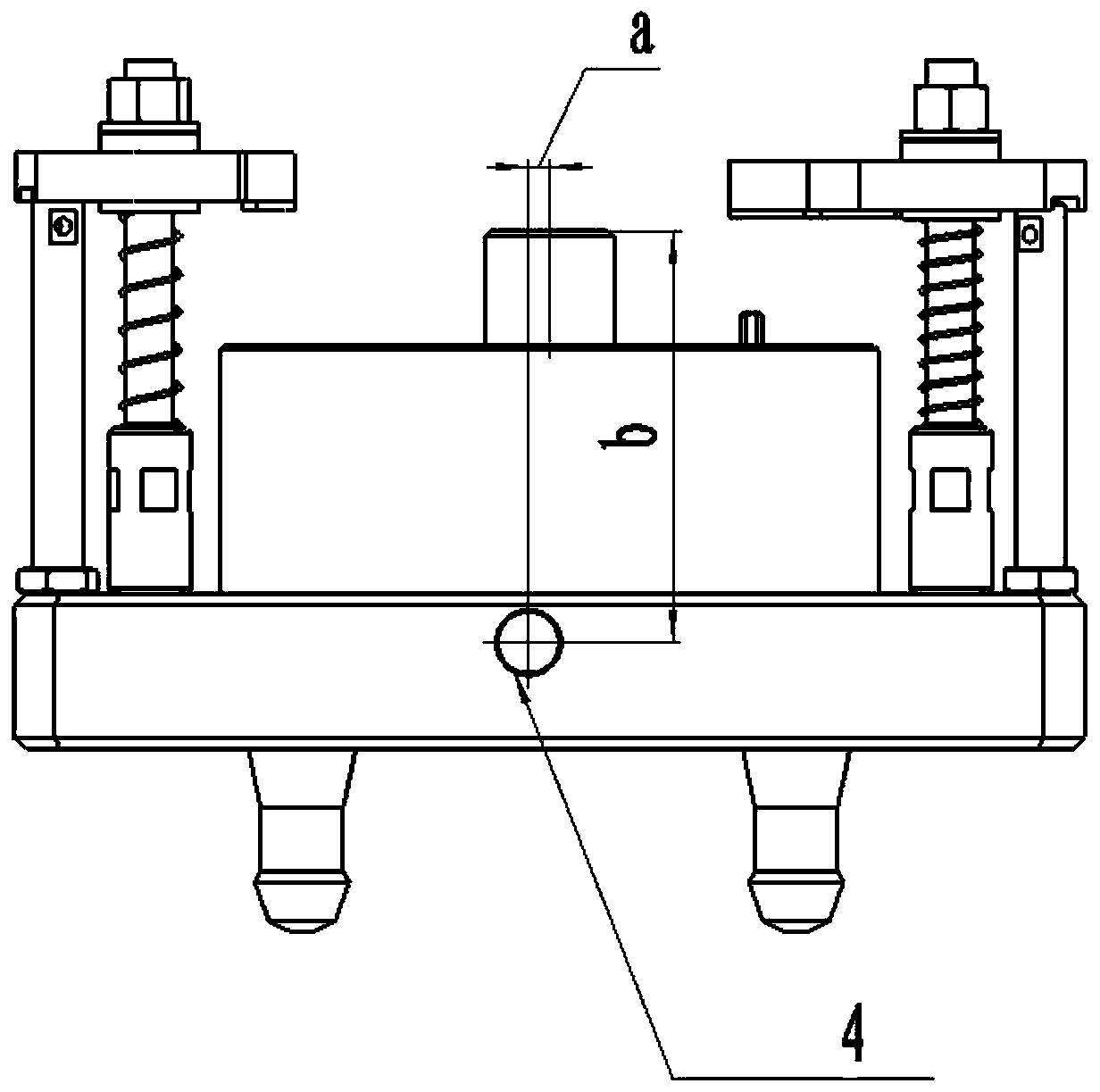 Alignment clamp for complex shell installation state and alignment method