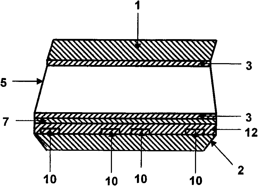 Non electrode plane medium blockage discharge fluorescent lamp and its making method