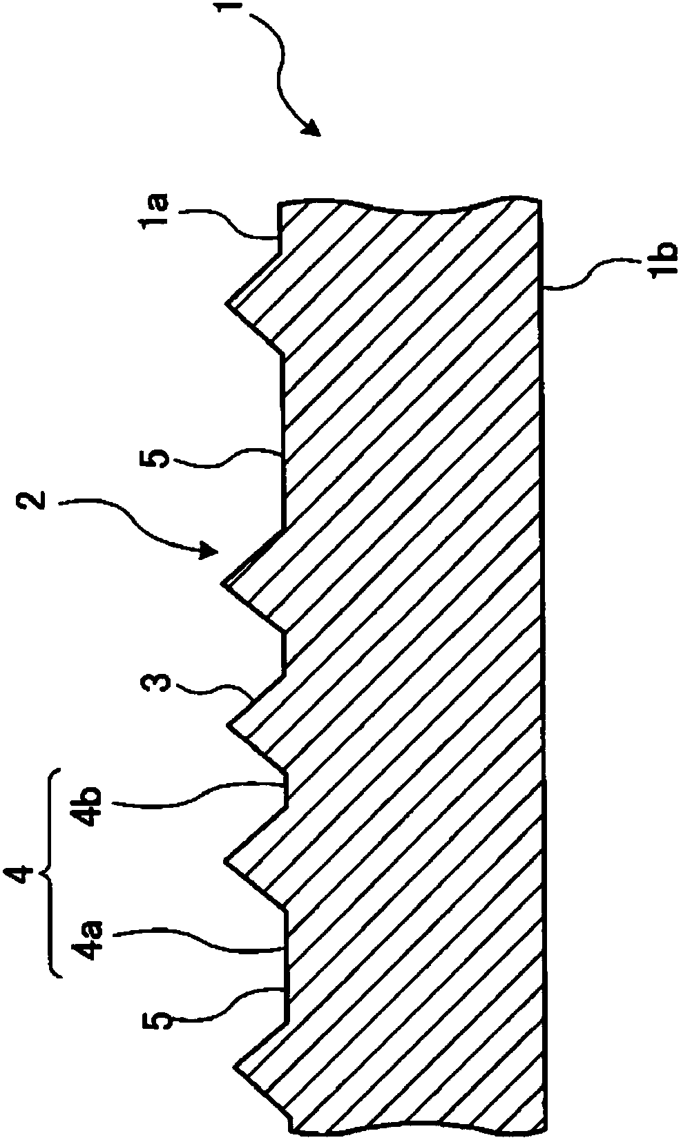 Optical substrate, substrate for semiconductor light emitting element, and semiconductor light emitting element
