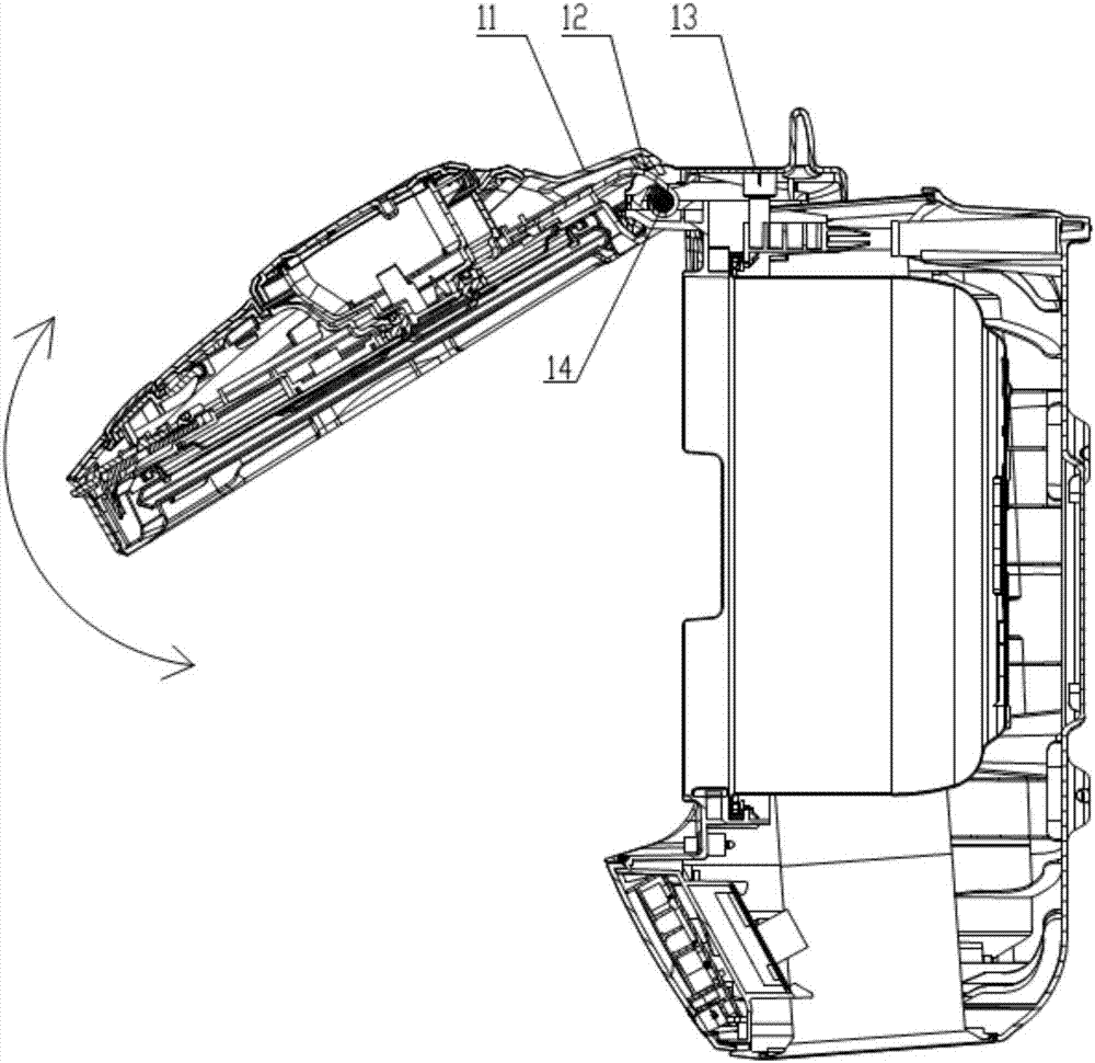 Surface cover component and electric heating cooking appliance with same