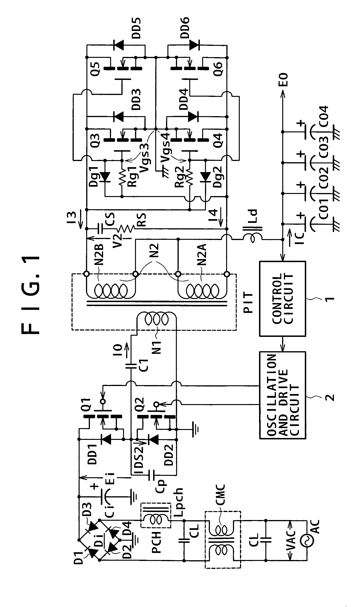 Switching power supply circuit