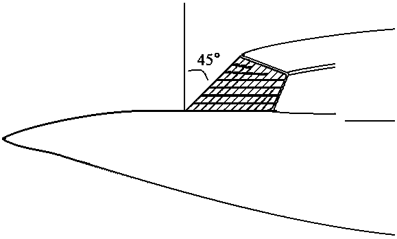 Backpack type air intake duct with grille inlet