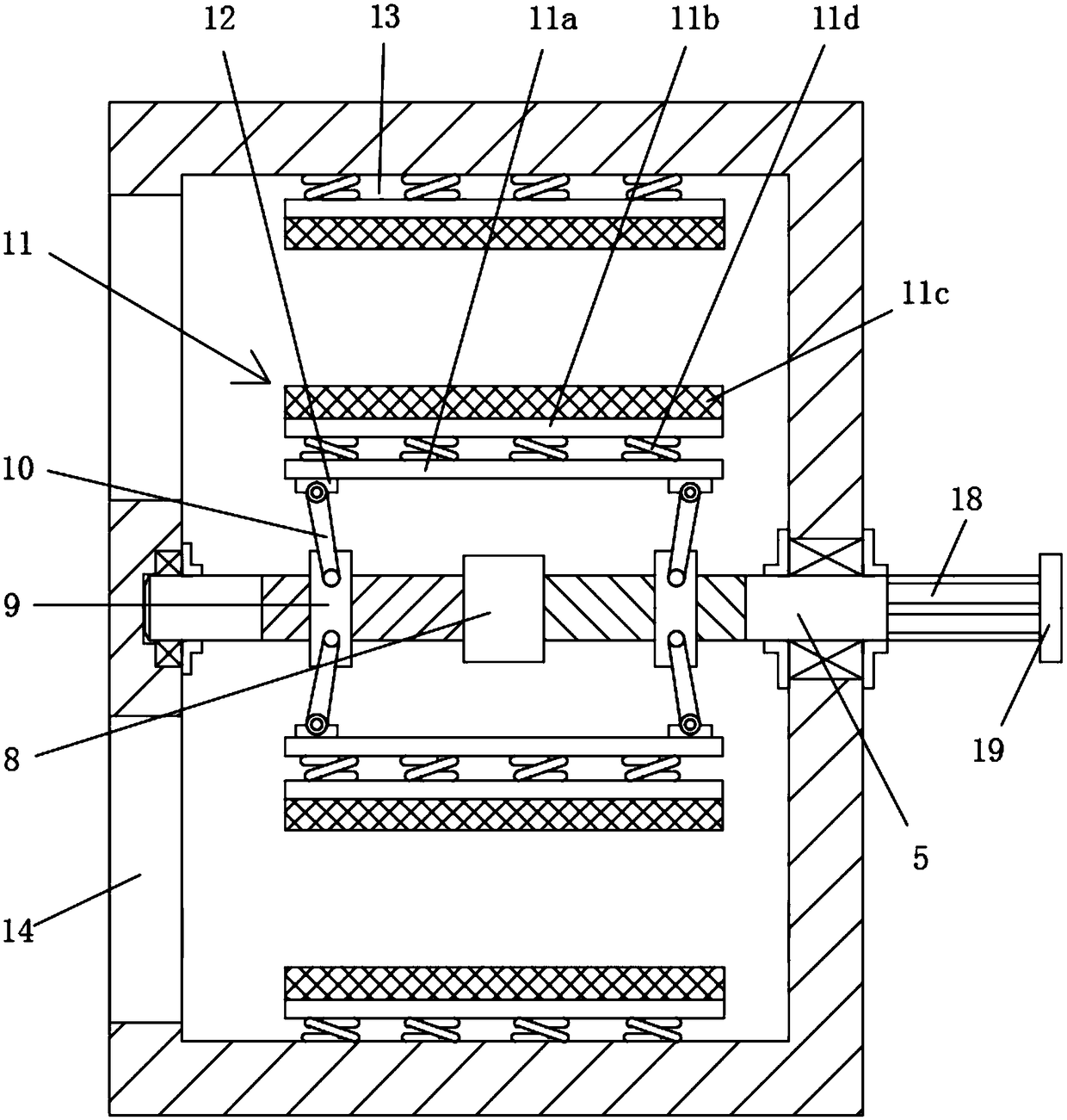 Self-walking material lifting and transport device