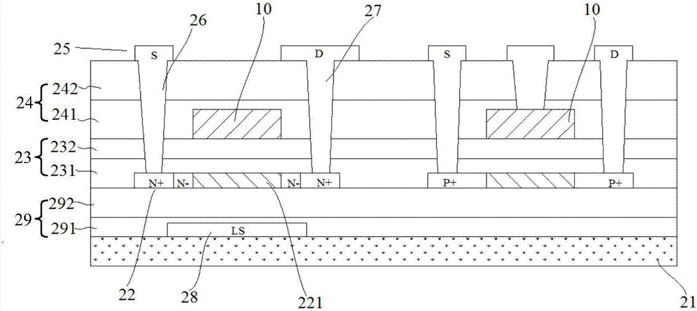 Array substrate and display device