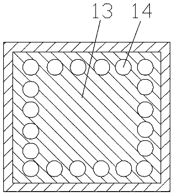 Flow preventing device with cone structure