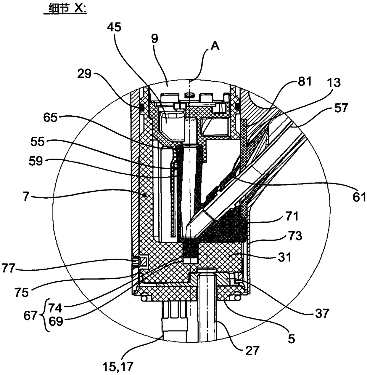 Faucet with swivel spout